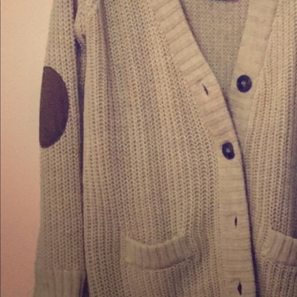 Zara Elbow patch cardigan